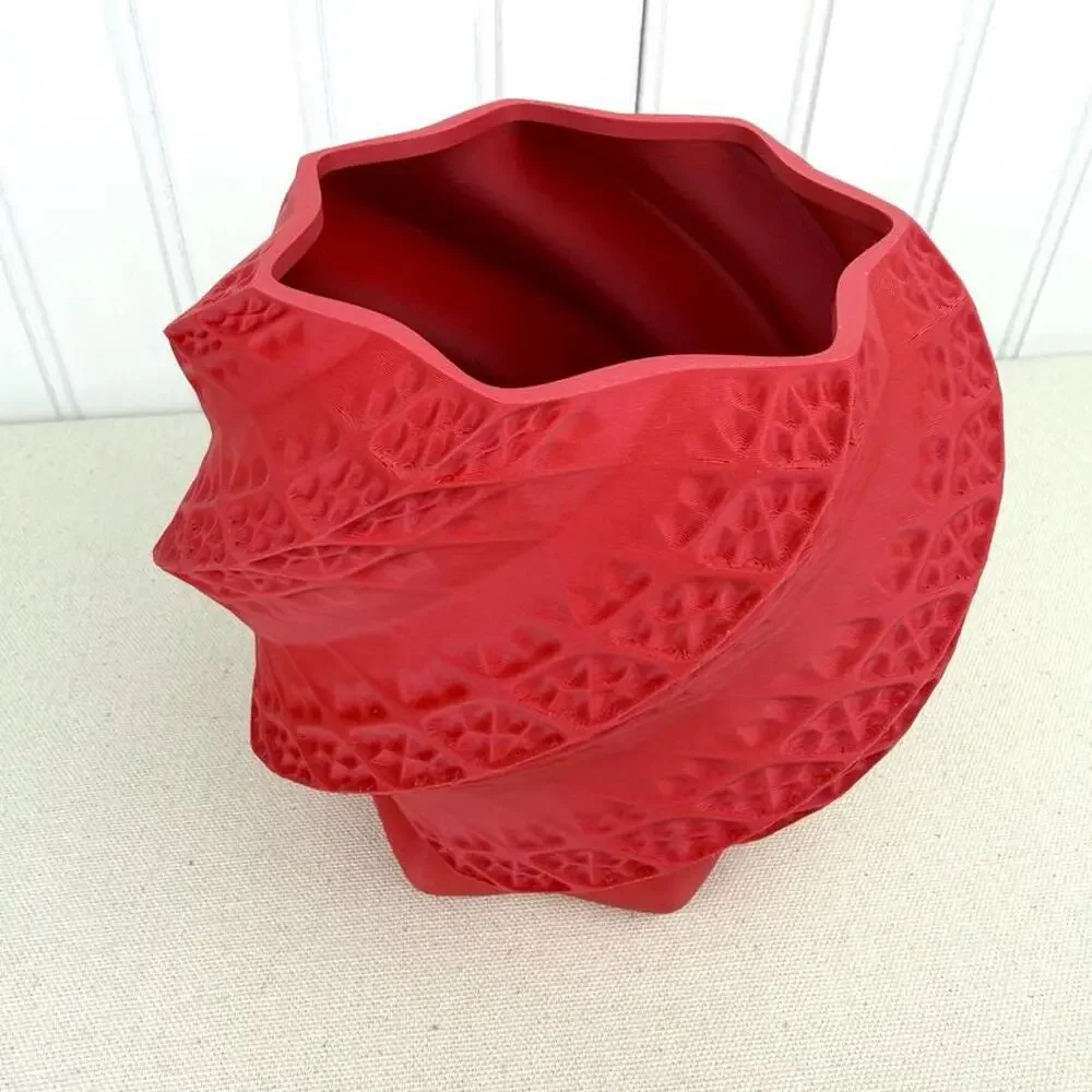 The Shell Planter, Indoor Flower Pot, Tabletop Planter, Spiral Planter